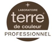 Logo Terre de Couleur professionnel marron de prothese-perruque-albi, spécialiste coiffure et perruques bio à Albi